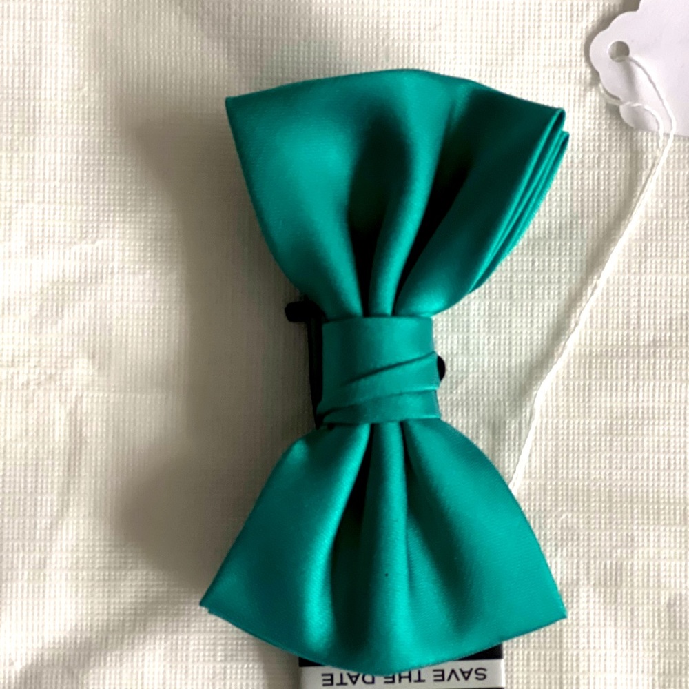Turquoise Bow Tie